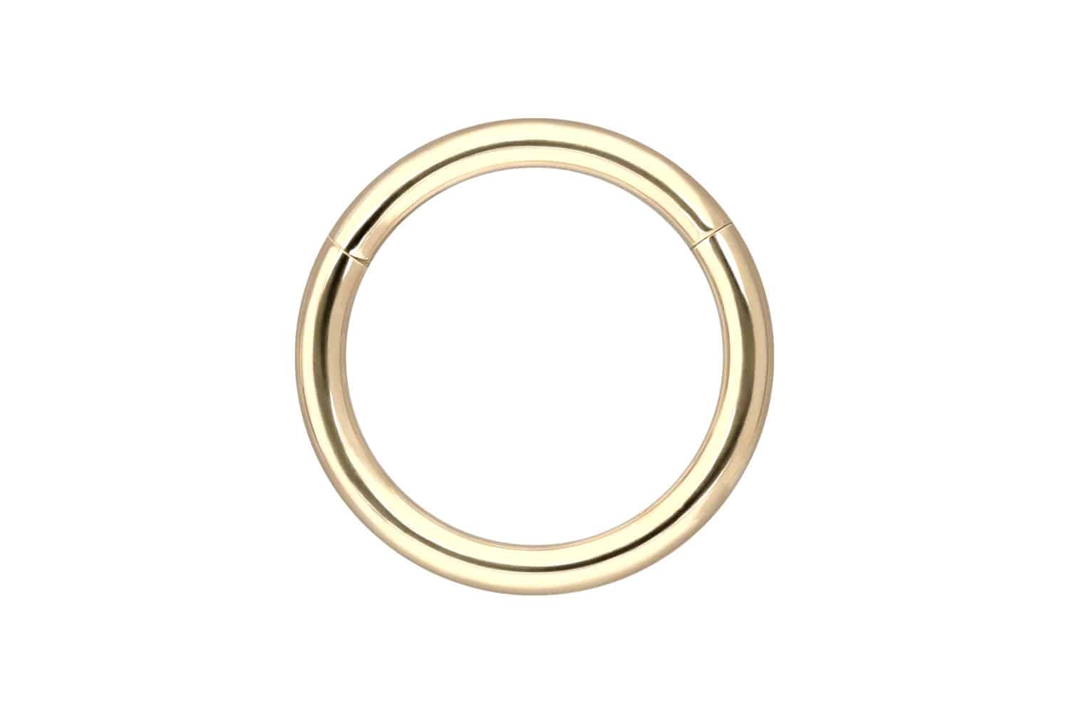 14/18 Karat Gold Segmentring Clicker Piercing